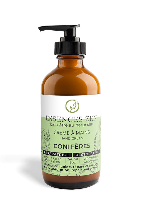 Crème à main - Conifères - 240ml - Essences Zen
