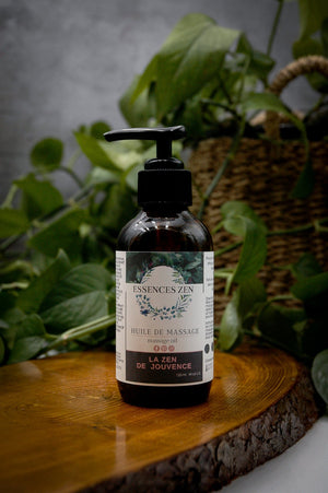 Huile de massage - La zen de jouvence - 120ml___ - Essences Zen