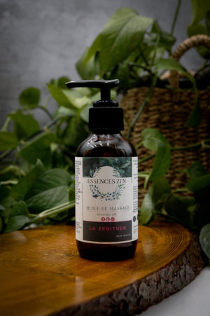 Huile de massage - La zenitude - 120ml - Essences Zen