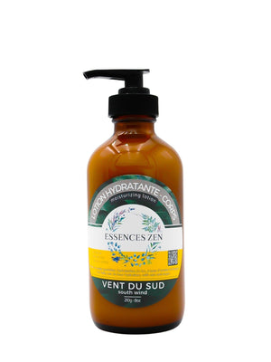 Lotion corporelle naturelle - Vent du sud - 240ml - Essences Zen